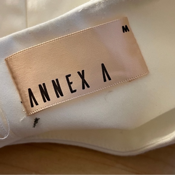 ANNEX A cold shoulder bell sleeve ruffled top blouse - Picture 4 of 11